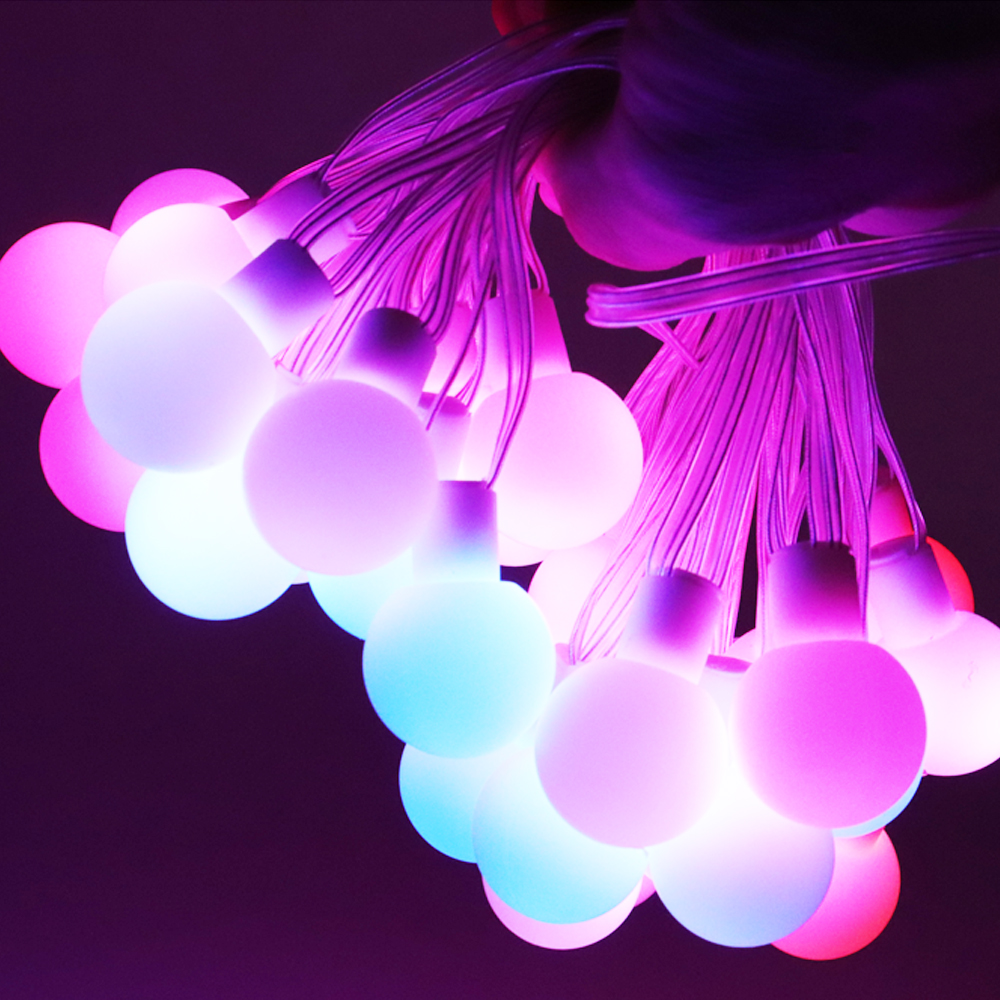 Lighting Decor And More - WS2812b LED Round Ball String Lights