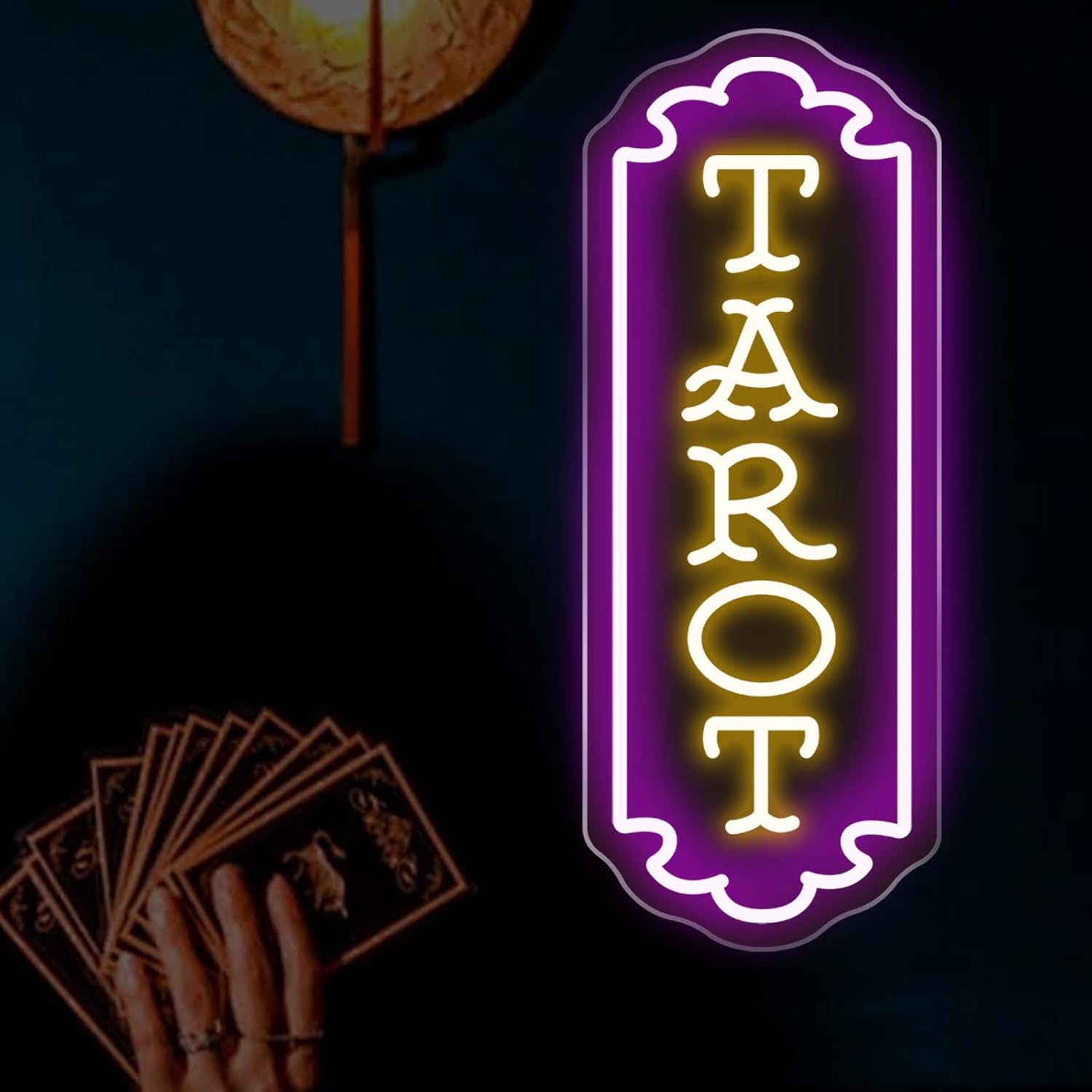 Lighting Decoration In Bedroom - Tarot Neon Sign USB Powered Mystical