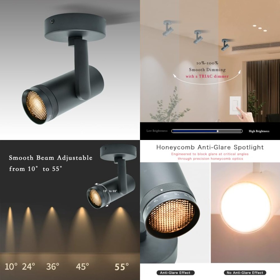 Lighting Gallery - 15W LED Dimmable and Zoomable Ceiling