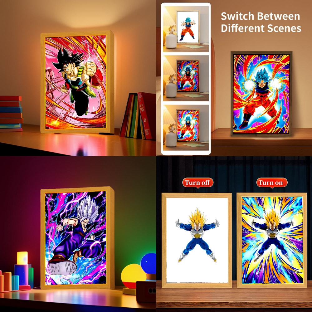 Lighting Room Decor Photo - Dragon Ball Z Anime Figure Light