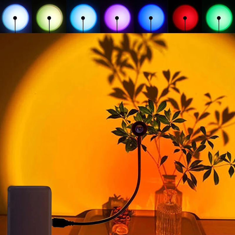 Lighting Gallery - LED USB Sunset Lamp Projector Home