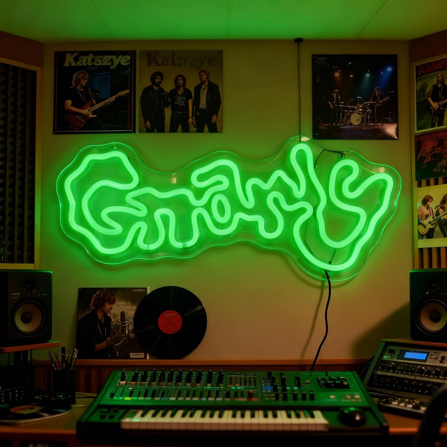 Garage Lighting Decor - Gnarly Neon Sign Art Wall Light