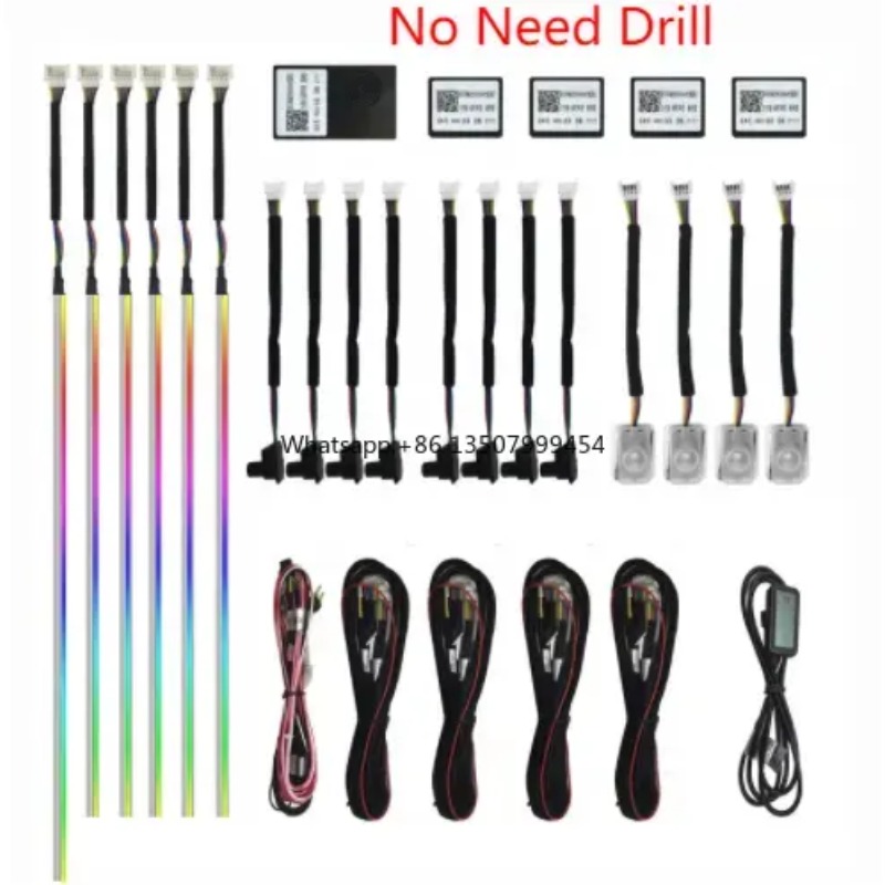 Led Lighting Decor - A80 64-Color LED Ambient Light Acrylic
