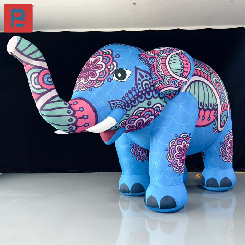 Decor Lighting India - Inflatable painted Elephant Air Model Dai
