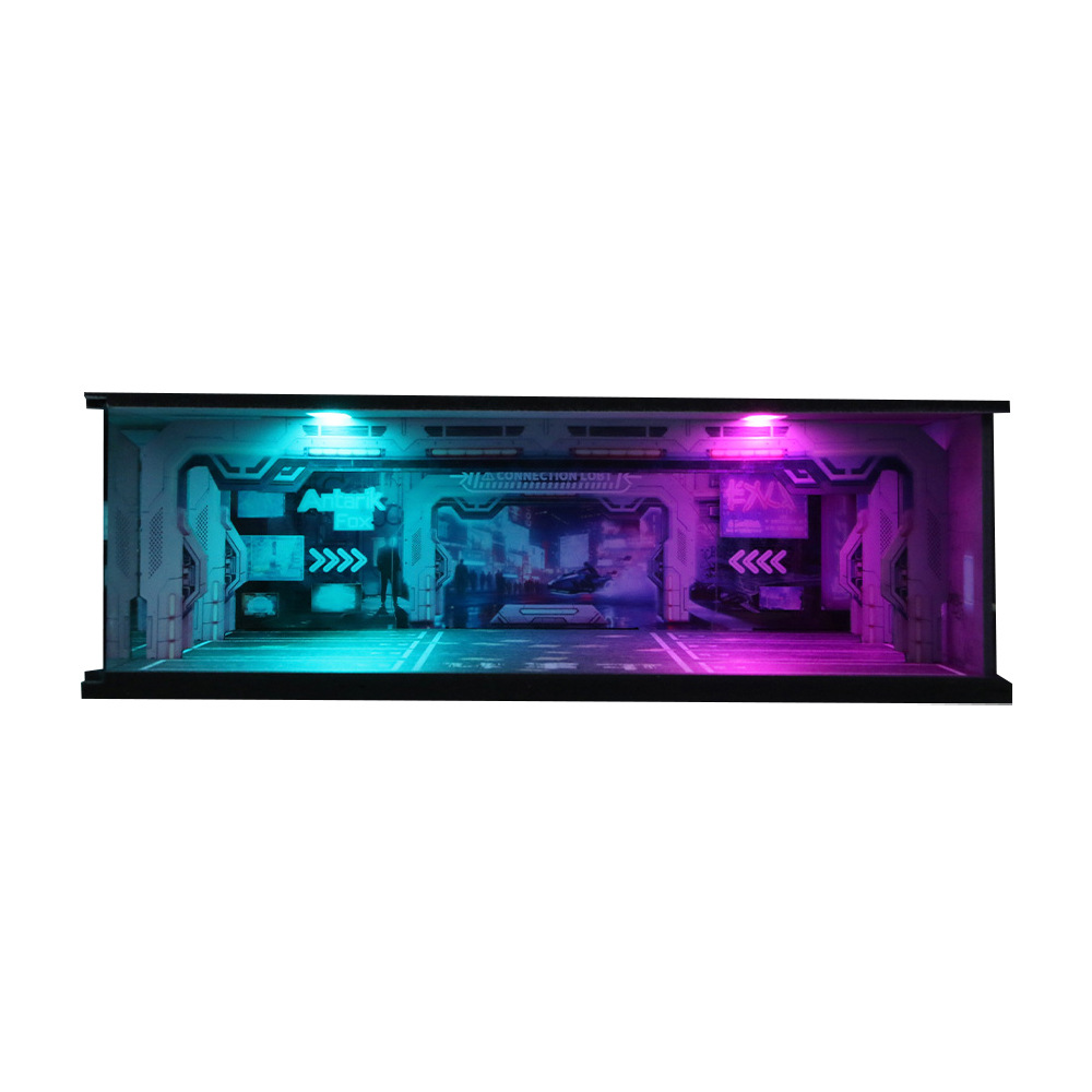 1:64 Scale Underground Garage  - Garage Lighting Decor 리뷰 및 가격