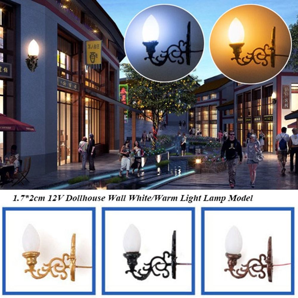 New 1.7*2cm Dollhouse Wall Lam - Lighting Metal Wall Decor 리뷰 및 가격