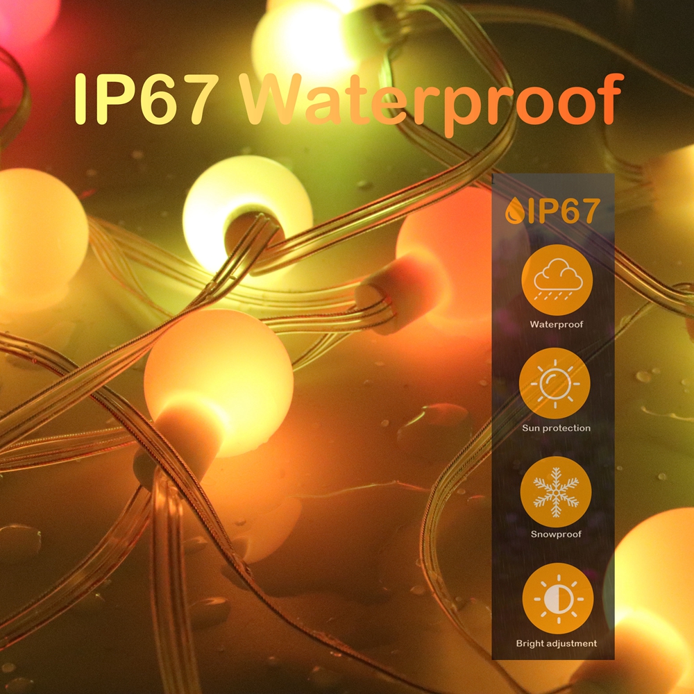WS2812b LED Round Ball String  - Lighting Decor And More 리뷰 및 가격