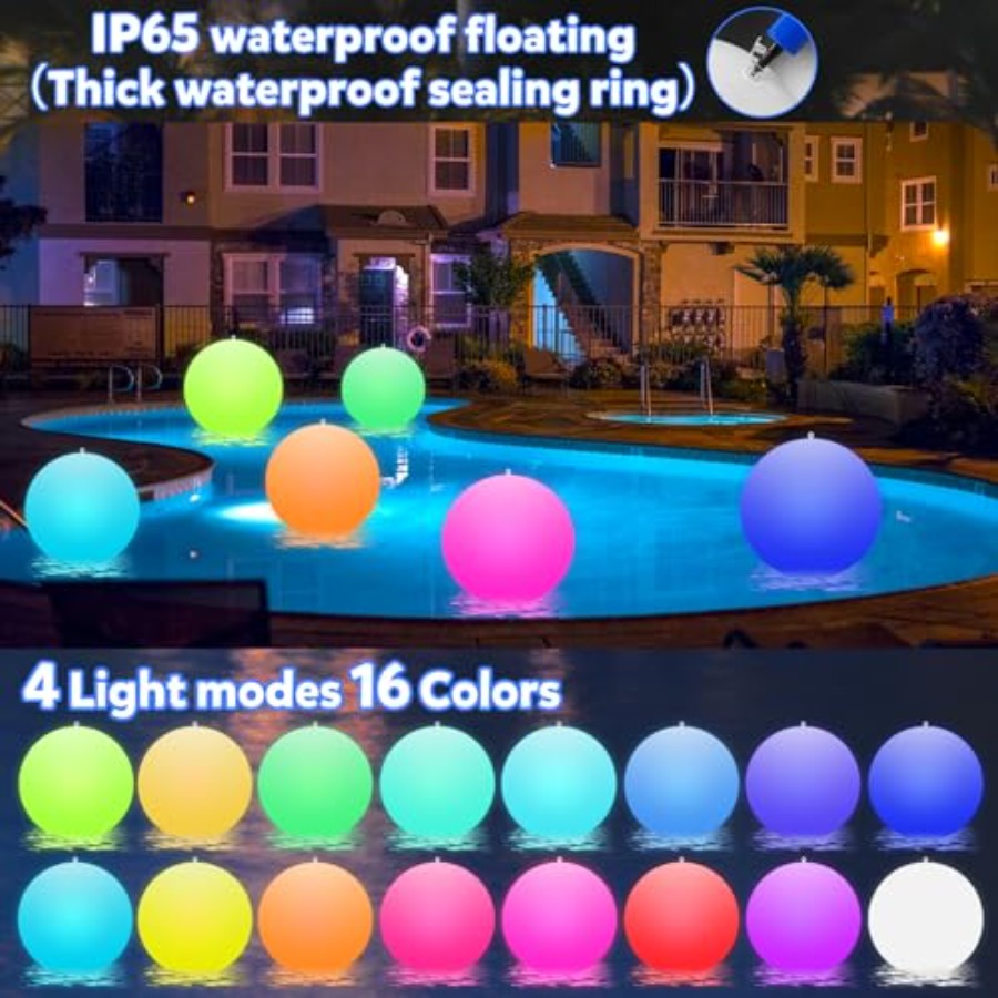 Solar Floating Ball Pool Light - Decor Lighting Pack 리뷰 및 가격