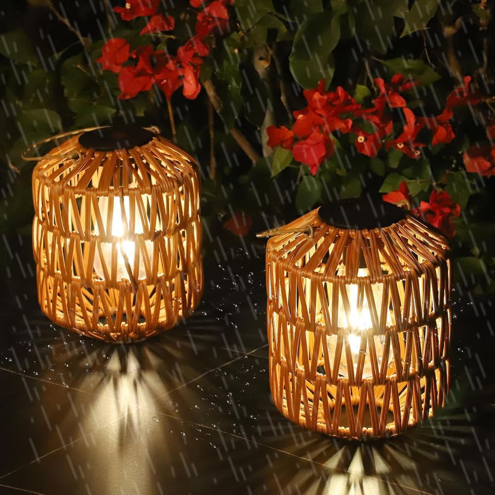 2 Pack r Lanterns Outdoor Wate - Decor Lighting Pack 리뷰 및 가격