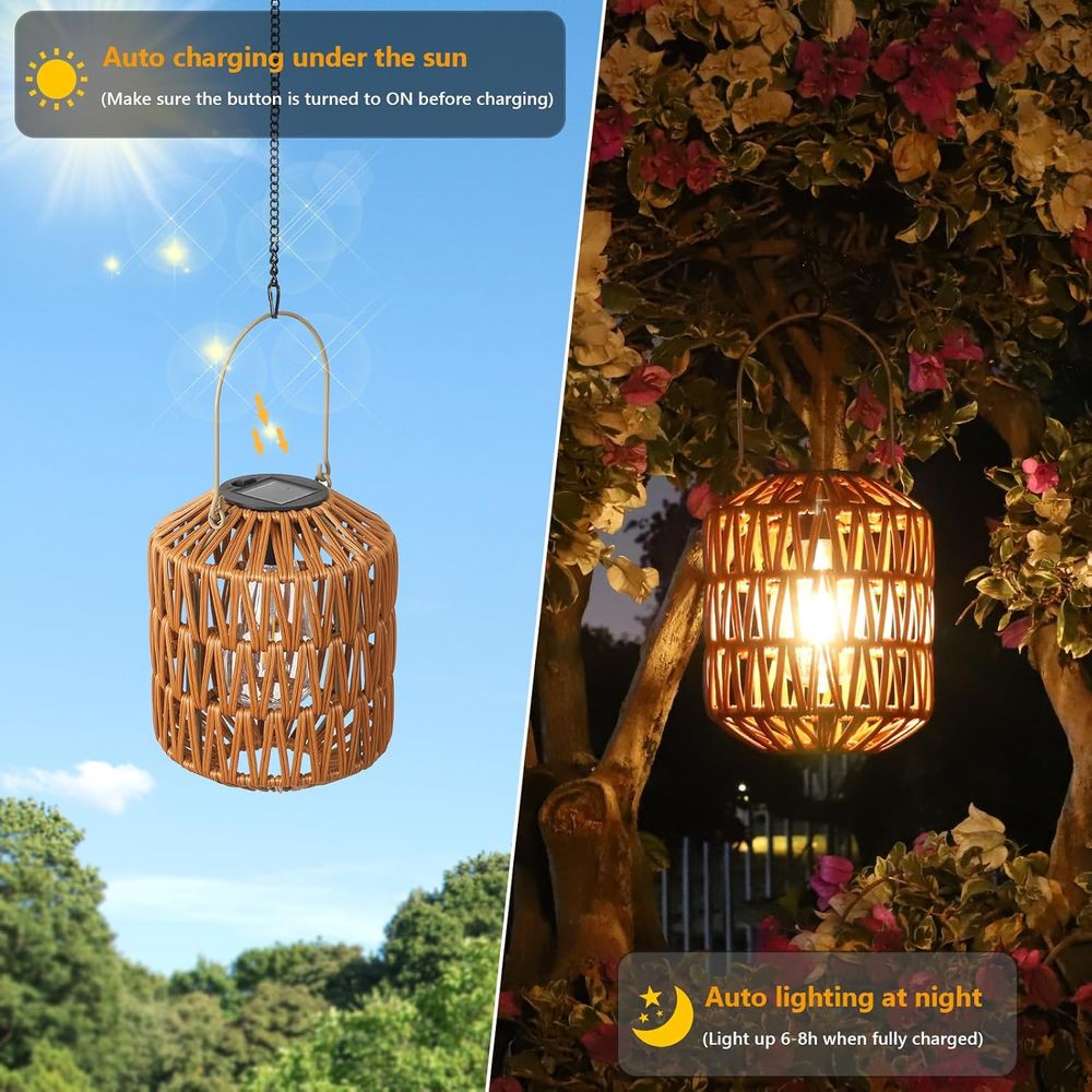 2 Pack r Lanterns Outdoor Wate - Decor Lighting Pack 리뷰 및 가격