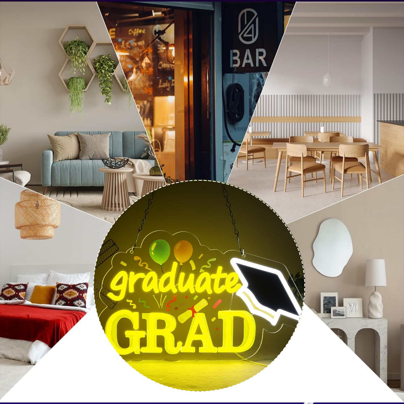 Congrats LED Neon Sign Dimmabl - Lighting Room Decor Photo 리뷰 및 가격