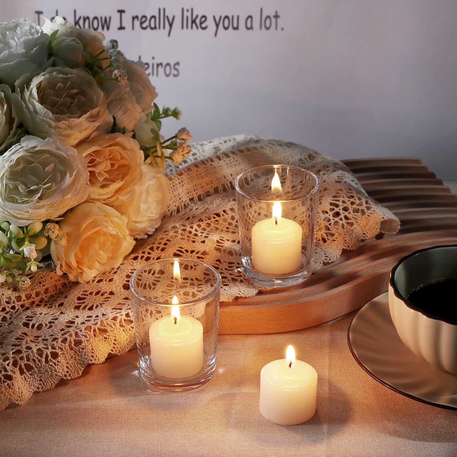 Glass Votive Candle Holders Se - Candle Holder Set 리뷰 및 가격