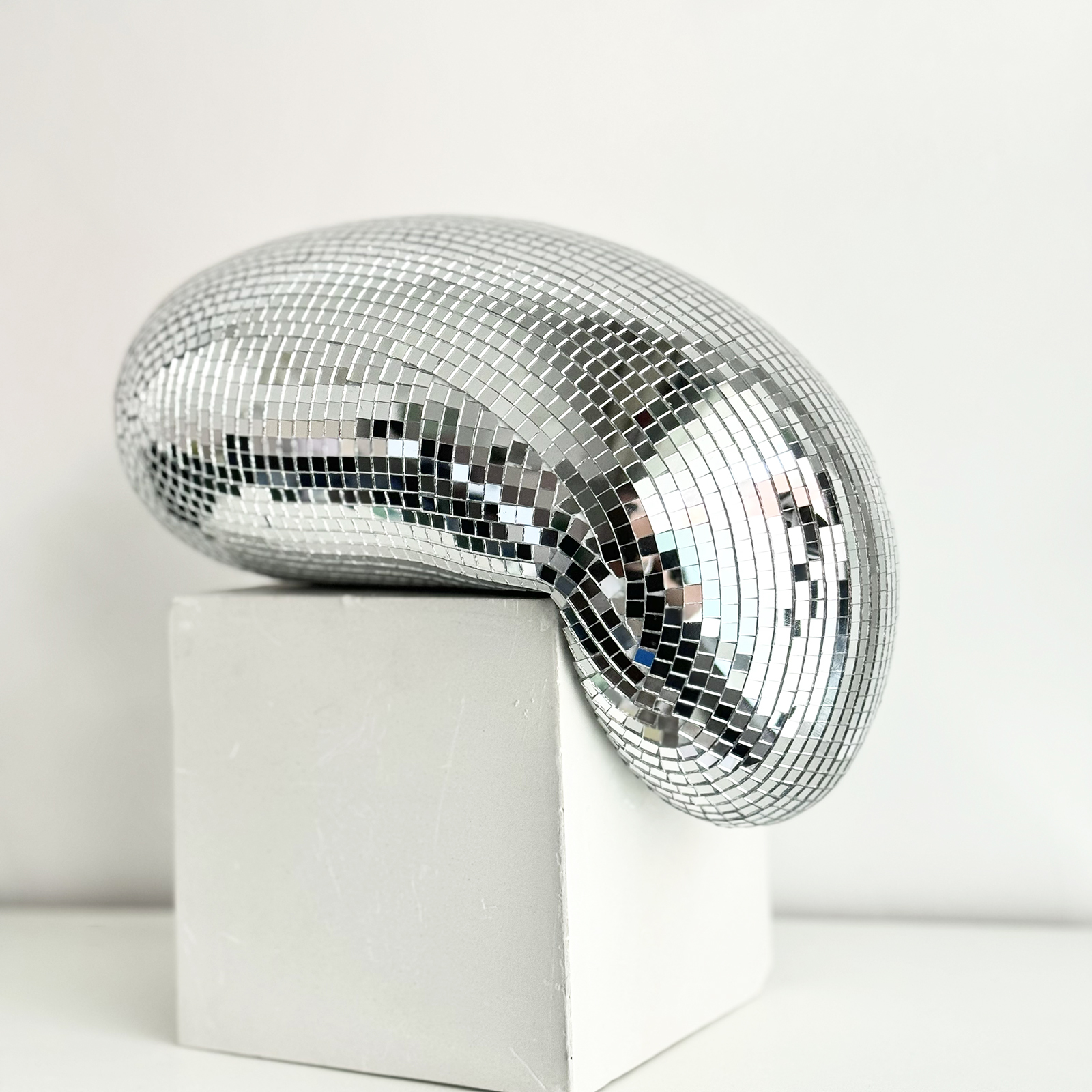 28cm Melted Disco Ball Mirror  - Disco Ball Mirror 리뷰 및 가격