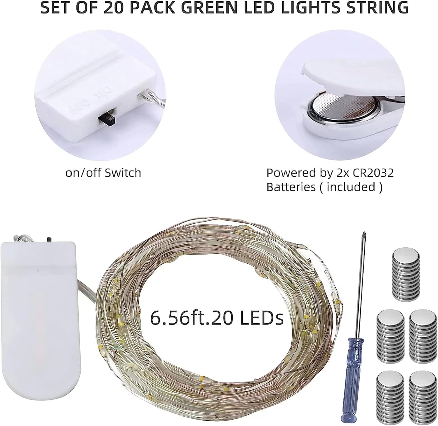 20 Pack Fairy Lights Battery O - Lighting Decoration For Wedding 리뷰 및 가격