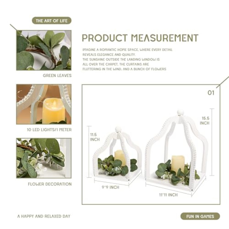 HPC Decor 2 Pack Rustic Farmho - Decor Lighting Pack 리뷰 및 가격