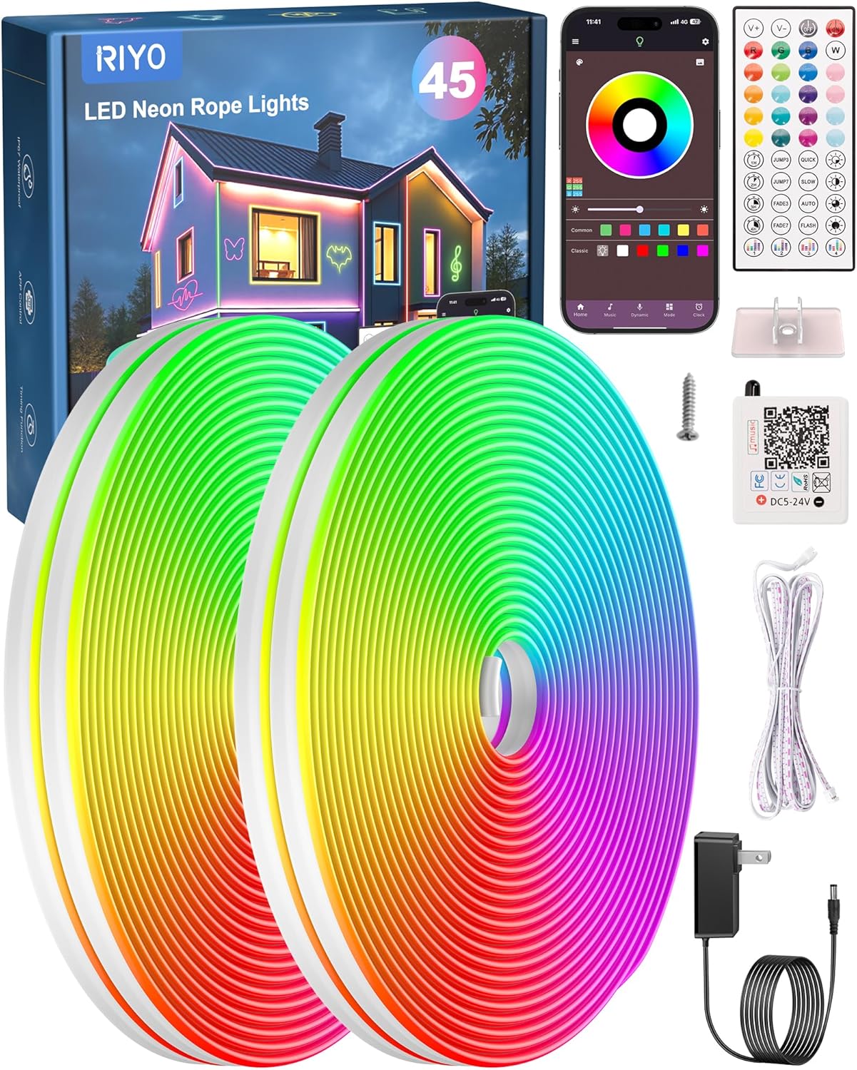 150Ft RGB LED Strip Lights wit - Lighting Decoration In Bedroom 리뷰 및 가격