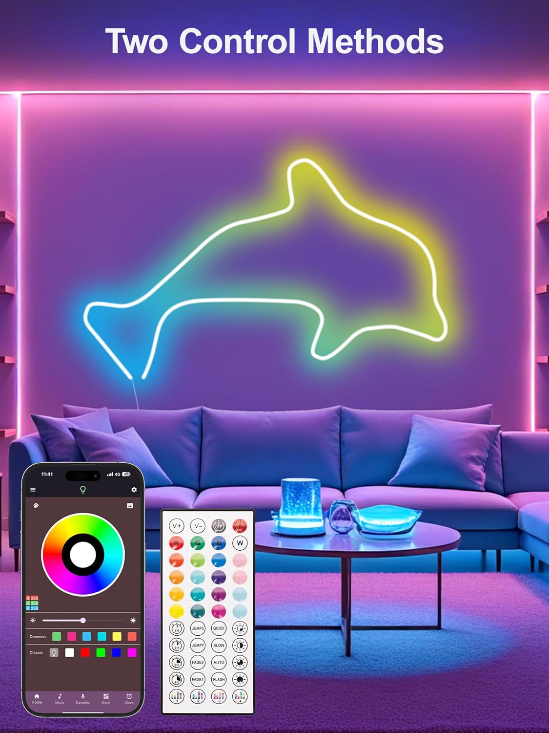 150Ft RGB LED Strip Lights wit - Lighting Decoration In Bedroom 리뷰 및 가격