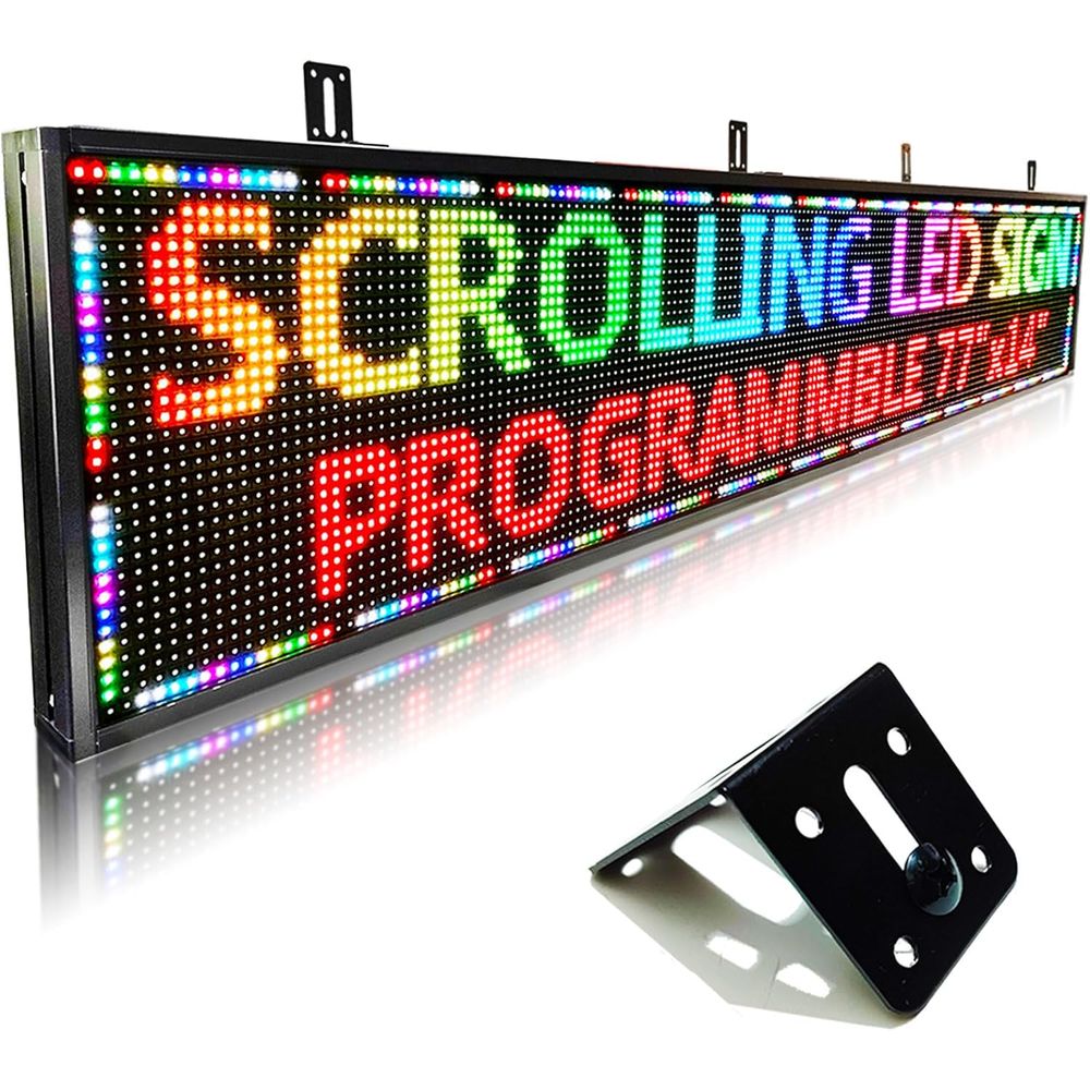 HS Outdoor Progmable Led Sign  - Neon Sign Custom Led 리뷰 및 가격