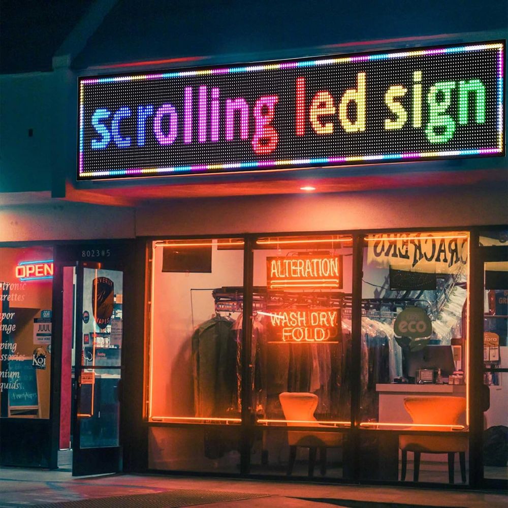 HS Outdoor Progmable Led Sign  - Neon Sign Custom Led 리뷰 및 가격