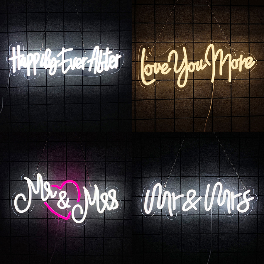 Love You More Neon Sign For Wa - Lighting Decor And More 리뷰 및 가격