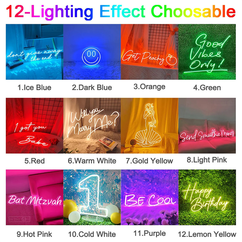 Custom Name Neon Sign Dimmable - Neon Sign Custom Led 리뷰 및 가격