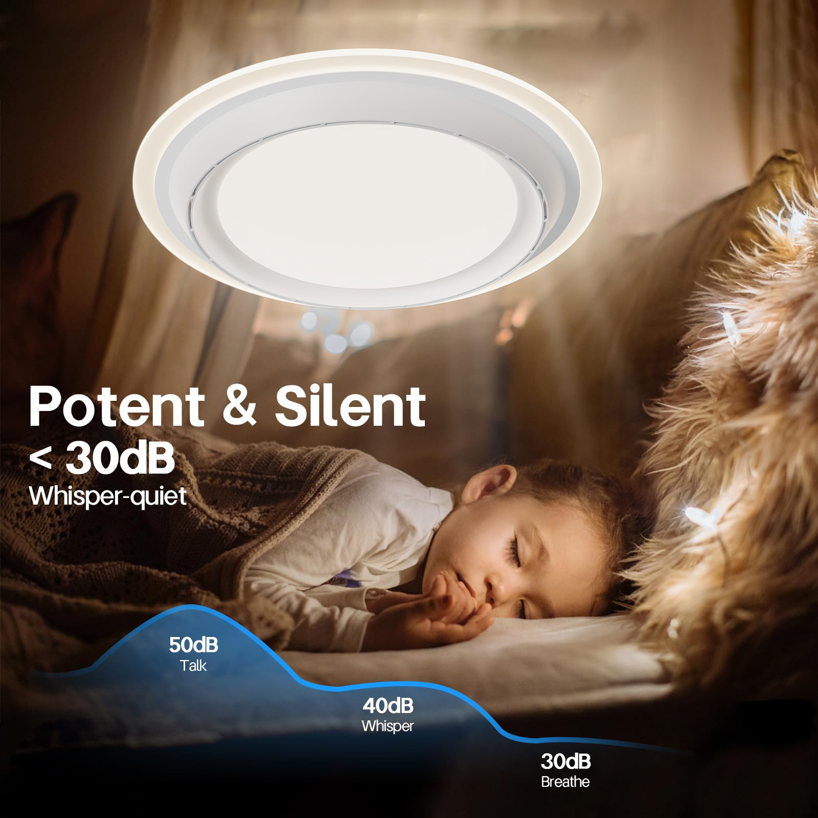 LED Ceiling Fan Lamp Home Ligh - Decor Lighting Ceiling Fans 리뷰 및 가격
