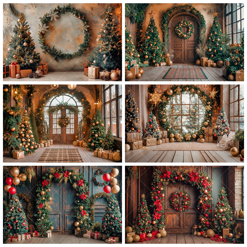Christmas Interior Arch Window - Lighting Room Decor Photo 리뷰 및 가격