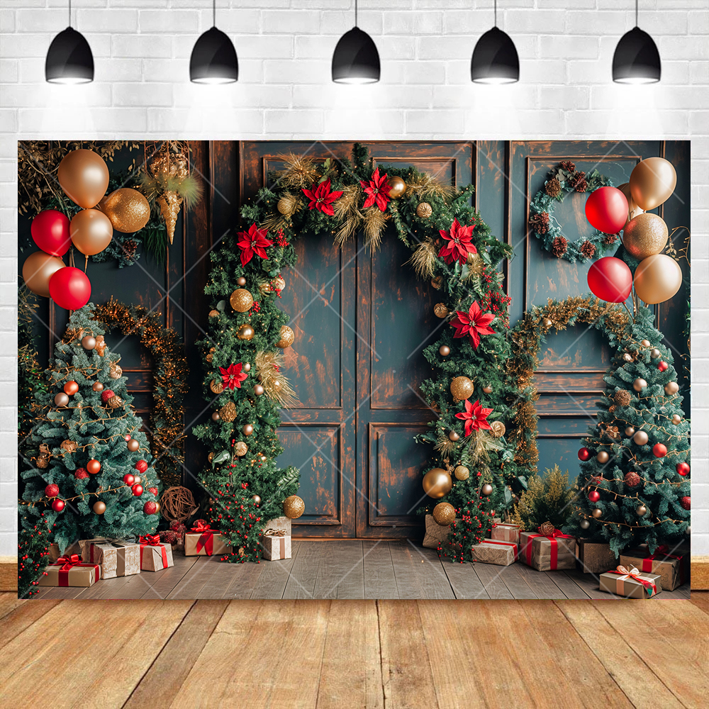 Christmas Interior Arch Window - Lighting Room Decor Photo 리뷰 및 가격