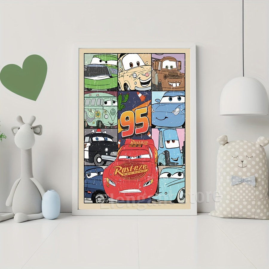 Cars Characters Lightning McQu - Lighting Mcqueen Decor 리뷰 및 가격