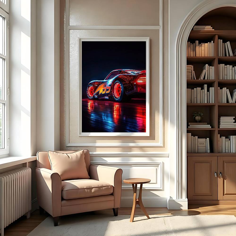 Lightning McQueen 95 Car Cool  - Lighting Mcqueen Decor 리뷰 및 가격