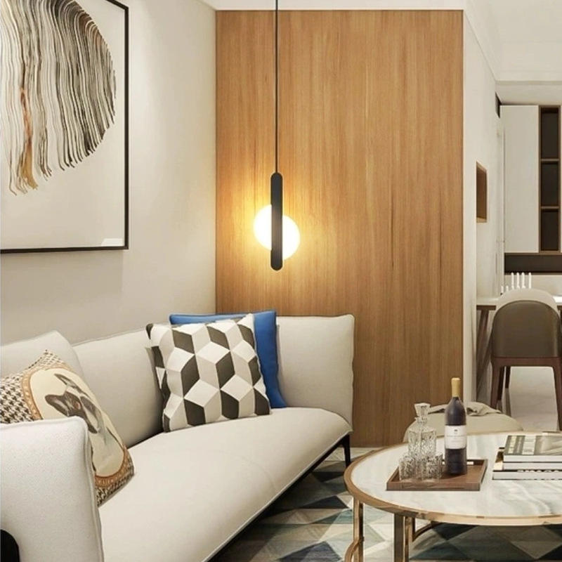 Nordic bedside pendant lamp lo - Lighting Metal Wall Decor 리뷰 및 가격