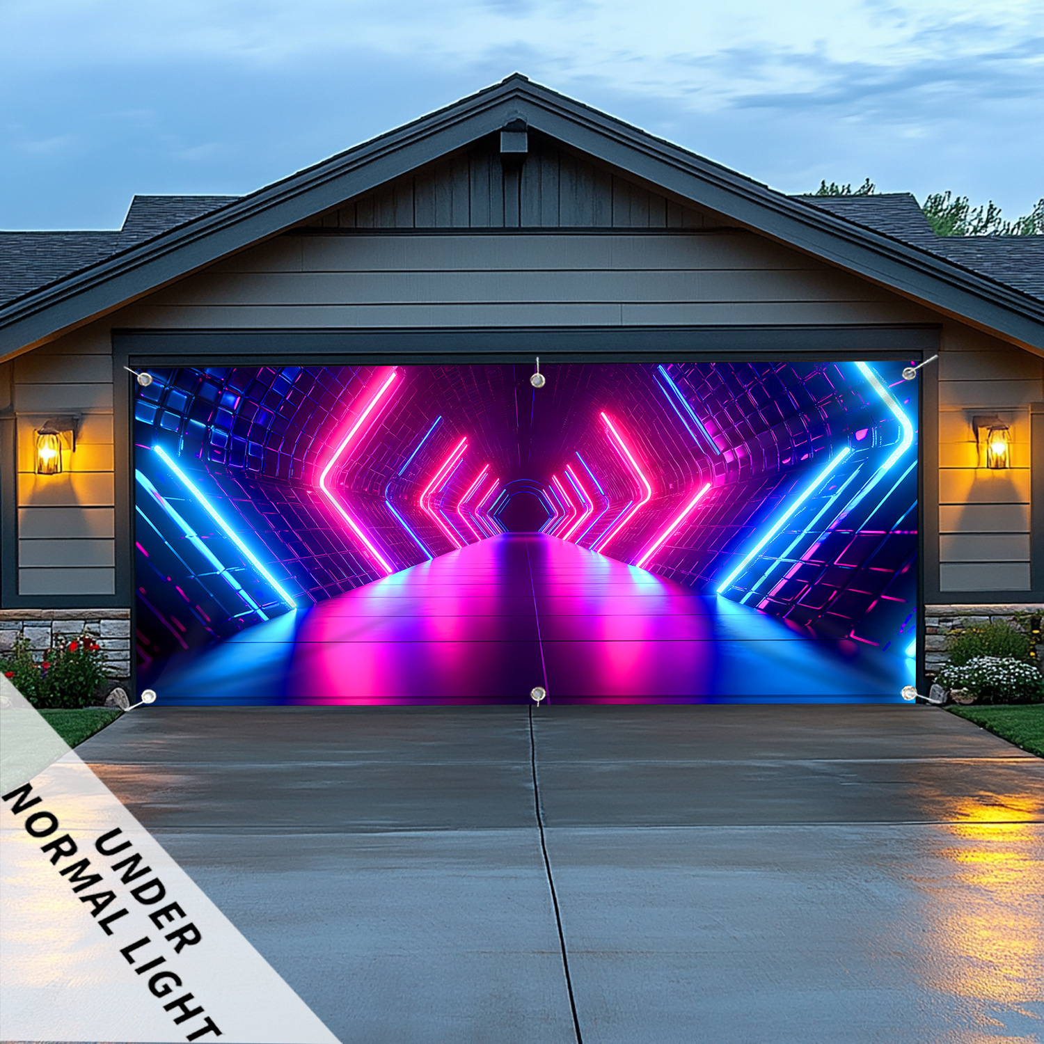 1 PC Creative Future Time Tunn - Garage Lighting Decor 리뷰 및 가격