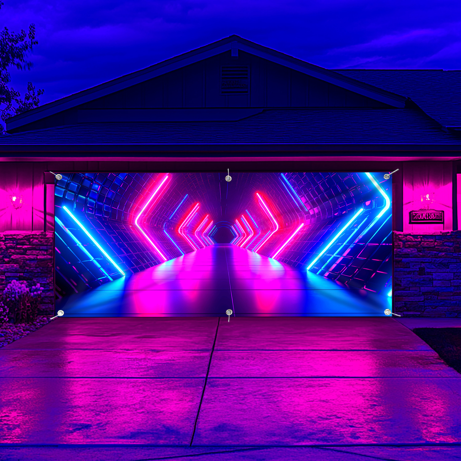 1 PC Creative Future Time Tunn - Garage Lighting Decor 리뷰 및 가격