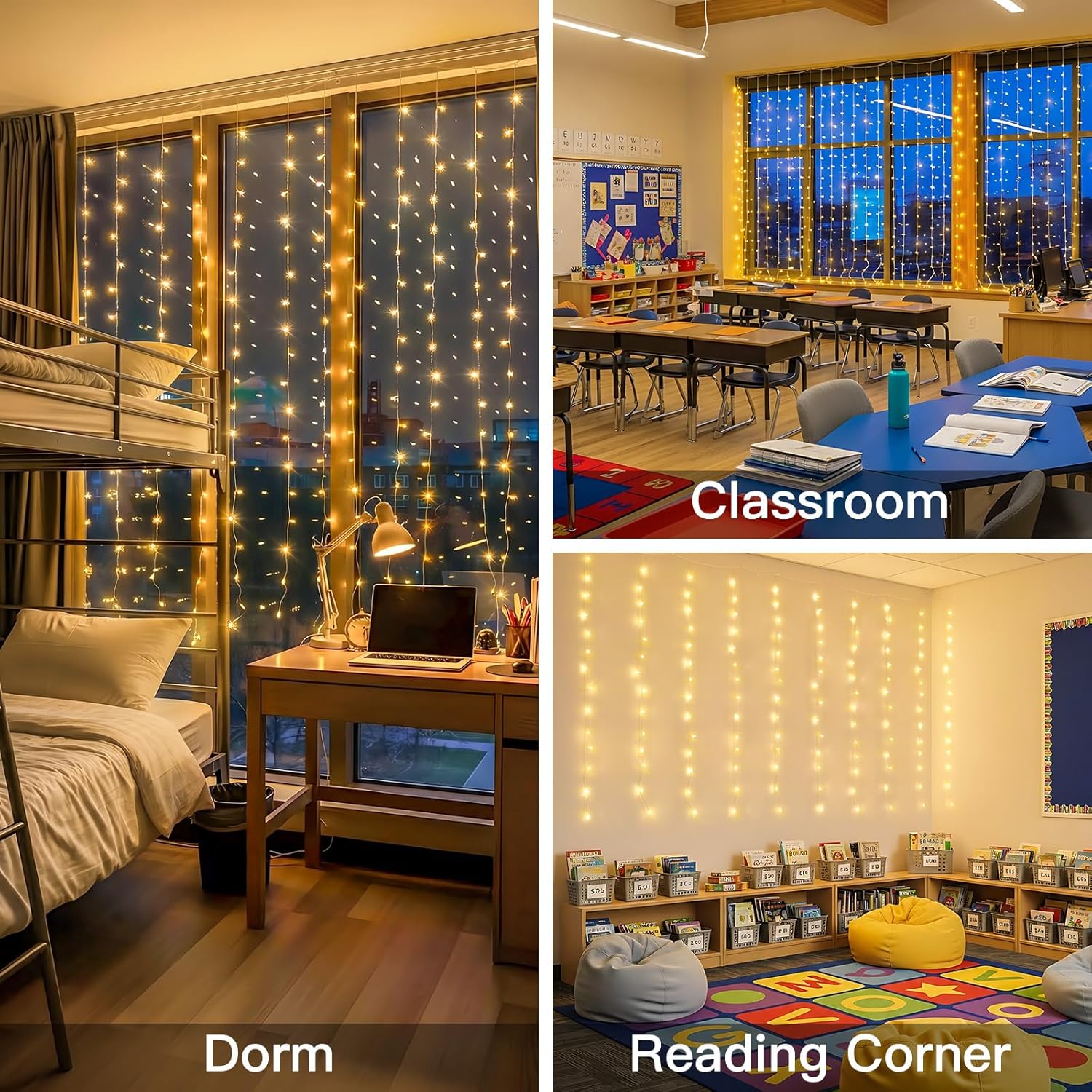 Curtain Lights For Bedroom 200 - Lighting Decoration For Wedding 리뷰 및 가격