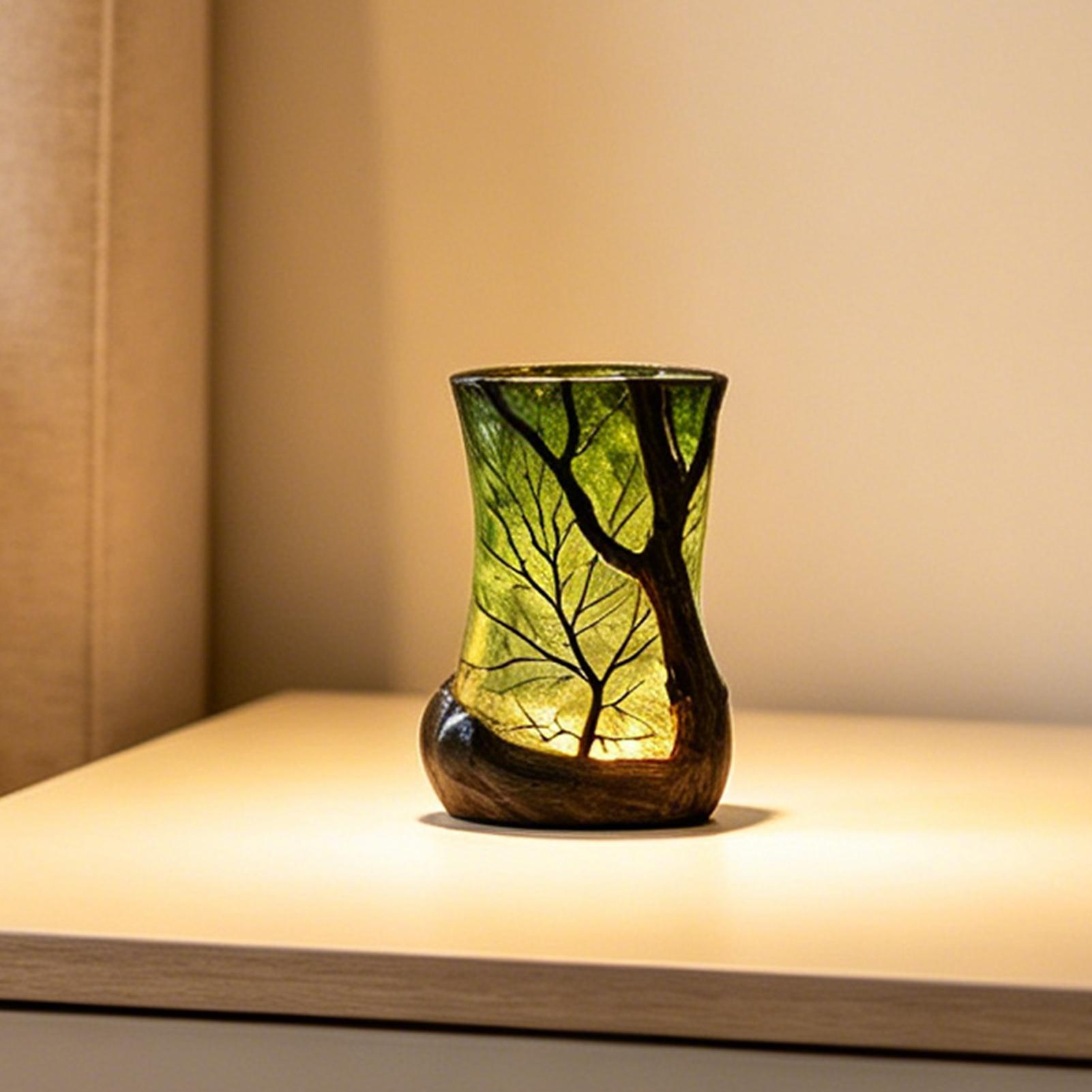 Bedside Table Lamp Forest Nigh - Lighting Decoration In Bedroom 리뷰 및 가격