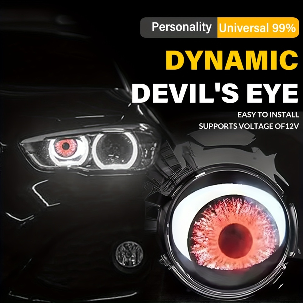  6-Mode Led Dynamic Devil Eye - Led Lighting Decor 리뷰 및 가격