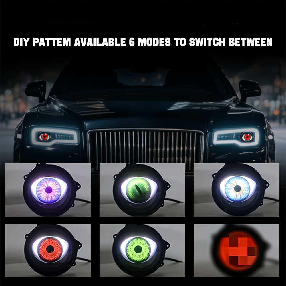  6-Mode Led Dynamic Devil Eye - Led Lighting Decor 리뷰 및 가격