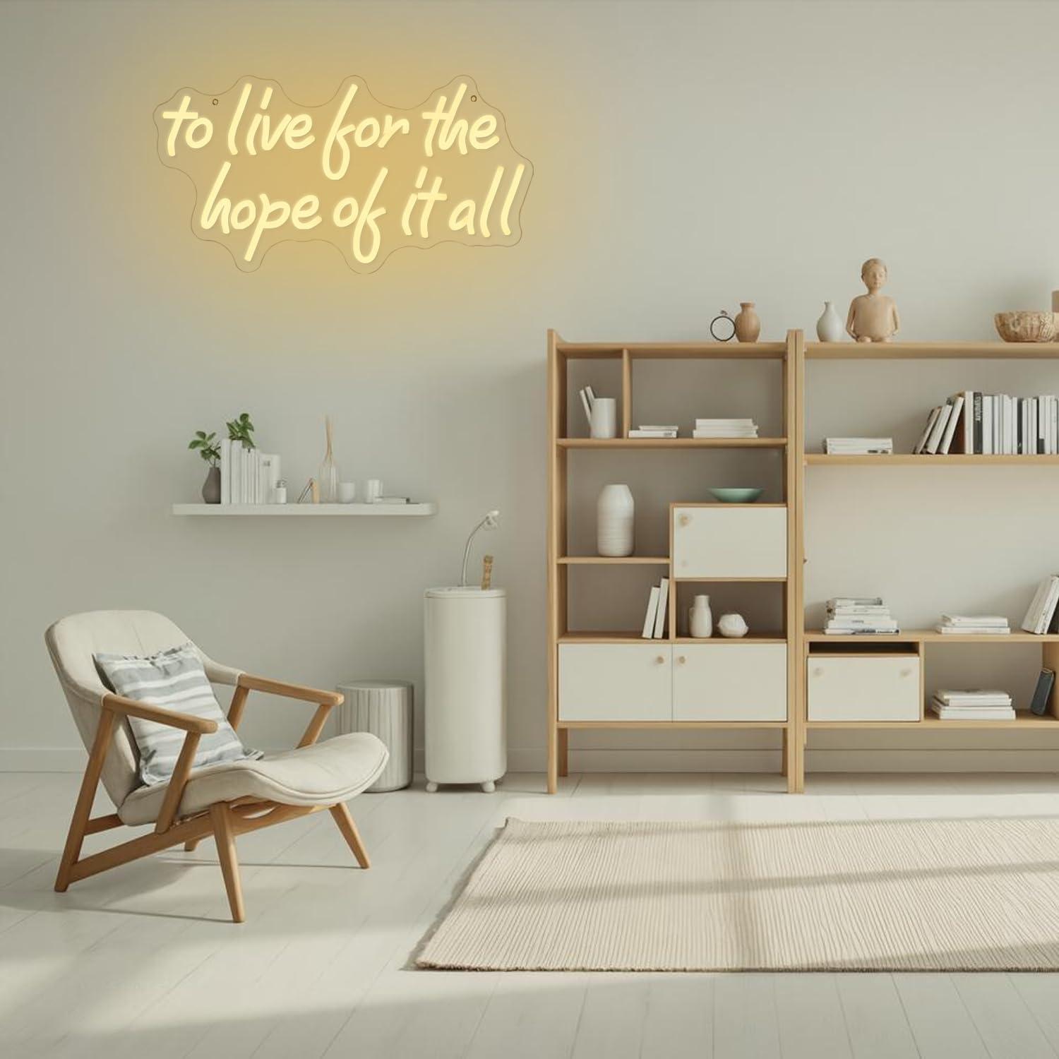 To Live For The Hope Of It All - Lighting Decoration In Bedroom 리뷰 및 가격
