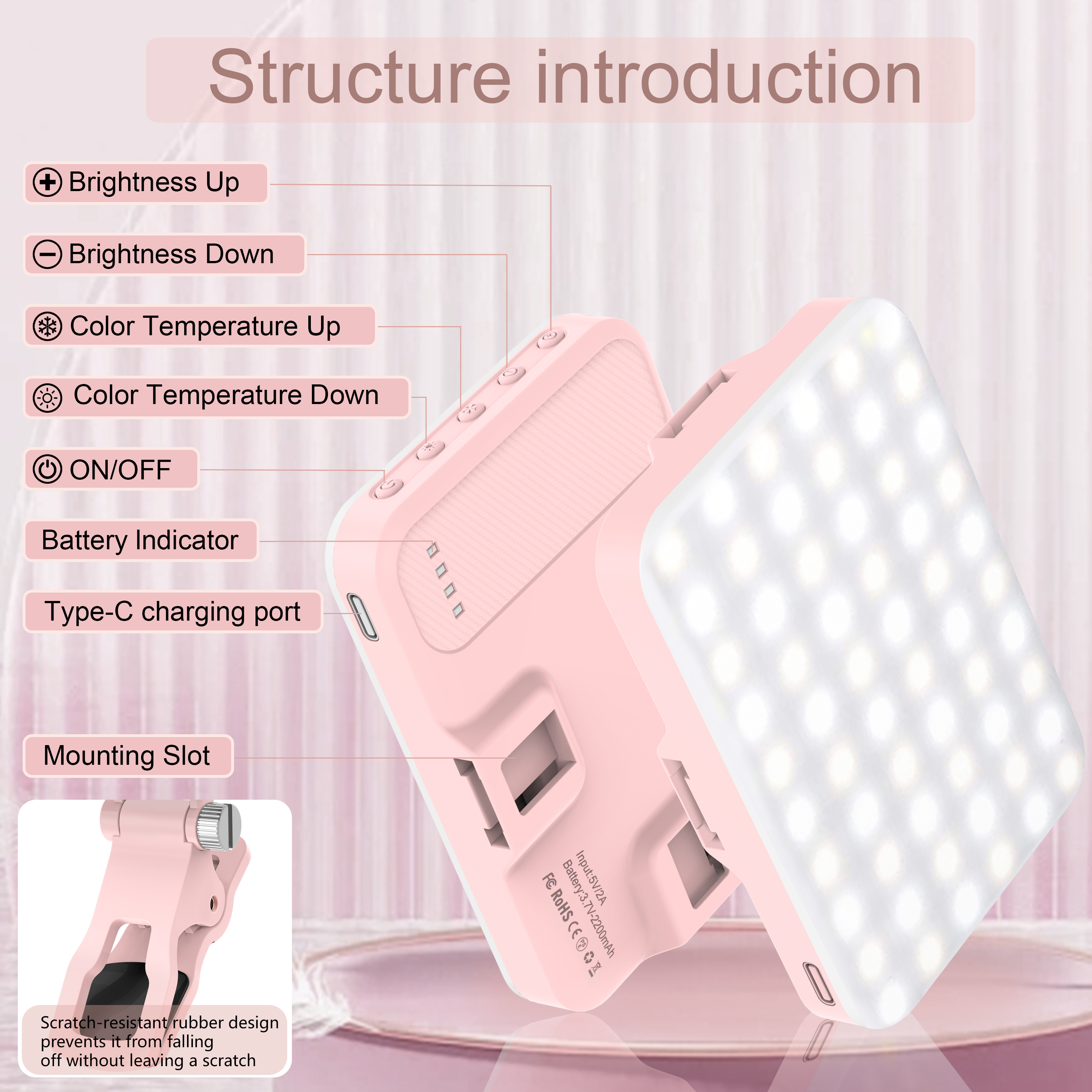 LED Selfie Light 60 High Power - Lighting Gallery 리뷰 및 가격