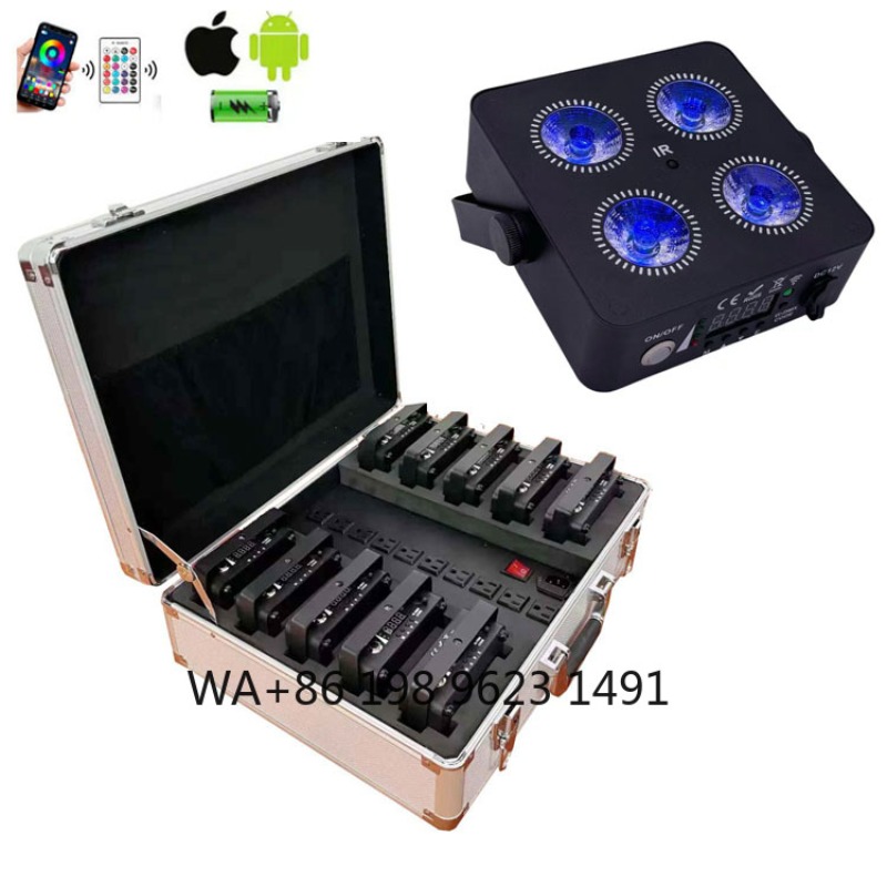 4X18W RGBWA+UV 6IN1 Mini Wirel - Lighting Decoration For Wedding 리뷰 및 가격