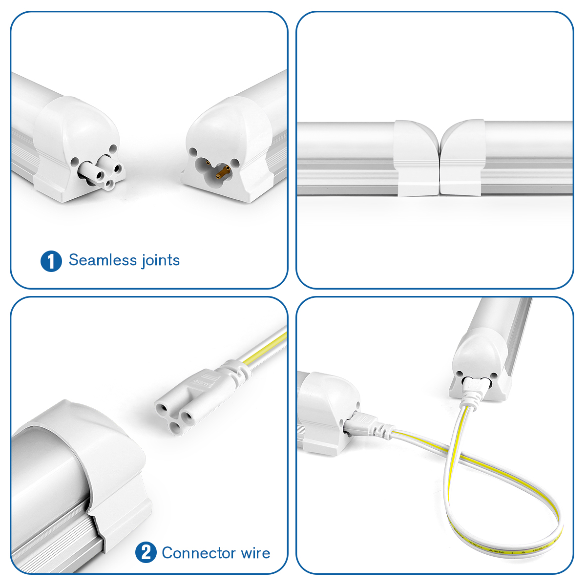 T8 50cm Series Connection LED  - Garage Lighting Decor 리뷰 및 가격