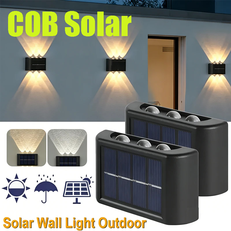COB Solar Wall Lamp Outdoor Wa - Lighting Decoration Outdoor 리뷰 및 가격