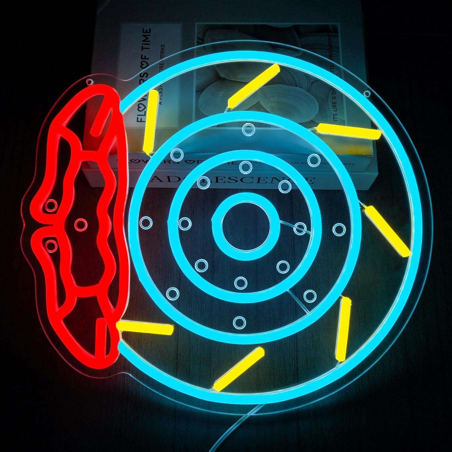 Brake Pads Neon Sign LED Garag - Garage Lighting Decor 리뷰 및 가격
