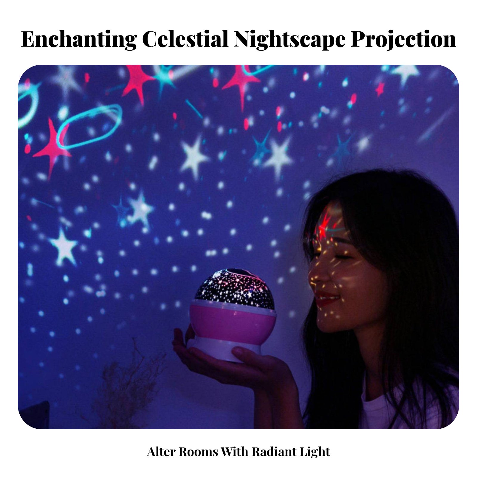 Galaxy Projection Device Celes - Lighting Decoration In Bedroom 리뷰 및 가격