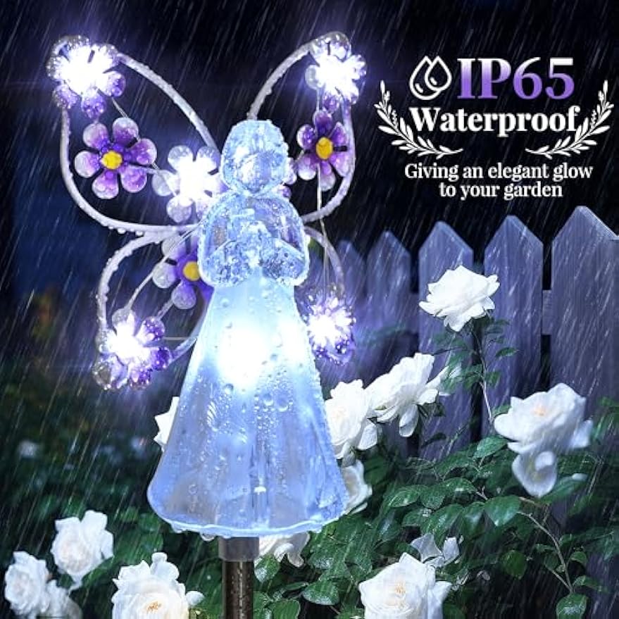 Solar Angel Garden Stake Light - Decor Lighting Pack 리뷰 및 가격