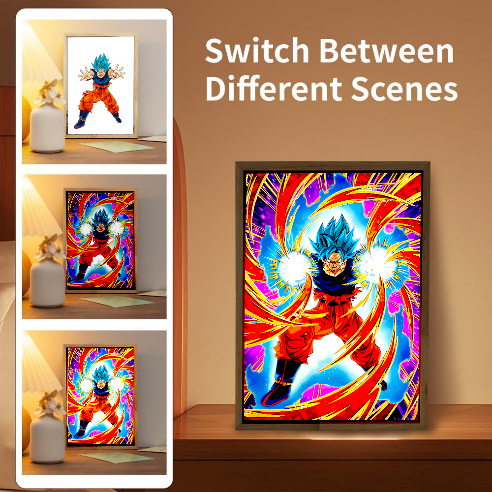 Dragon Ball Z Anime Figure Lig - Lighting Room Decor Photo 리뷰 및 가격
