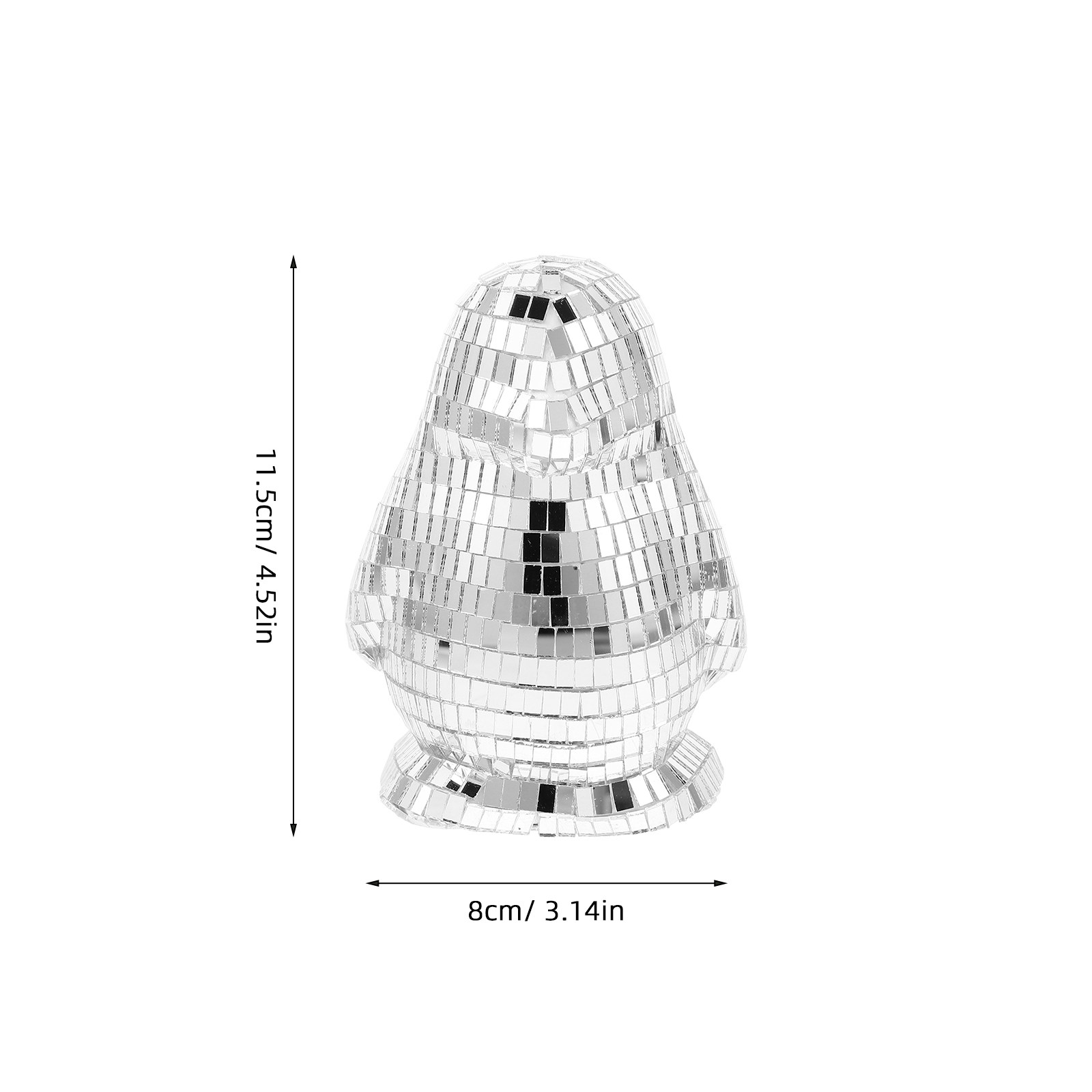 3Pcs Penguin Disco Ball Decora - Disco Ball Mirror 리뷰 및 가격