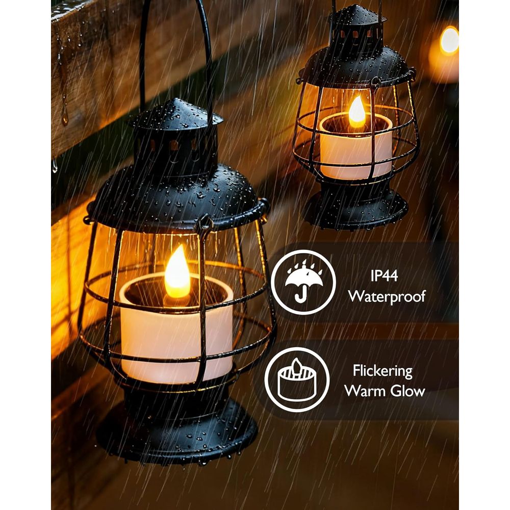 Outdoor Waterproof LED Tea Lig - Decor Lighting Pack 리뷰 및 가격