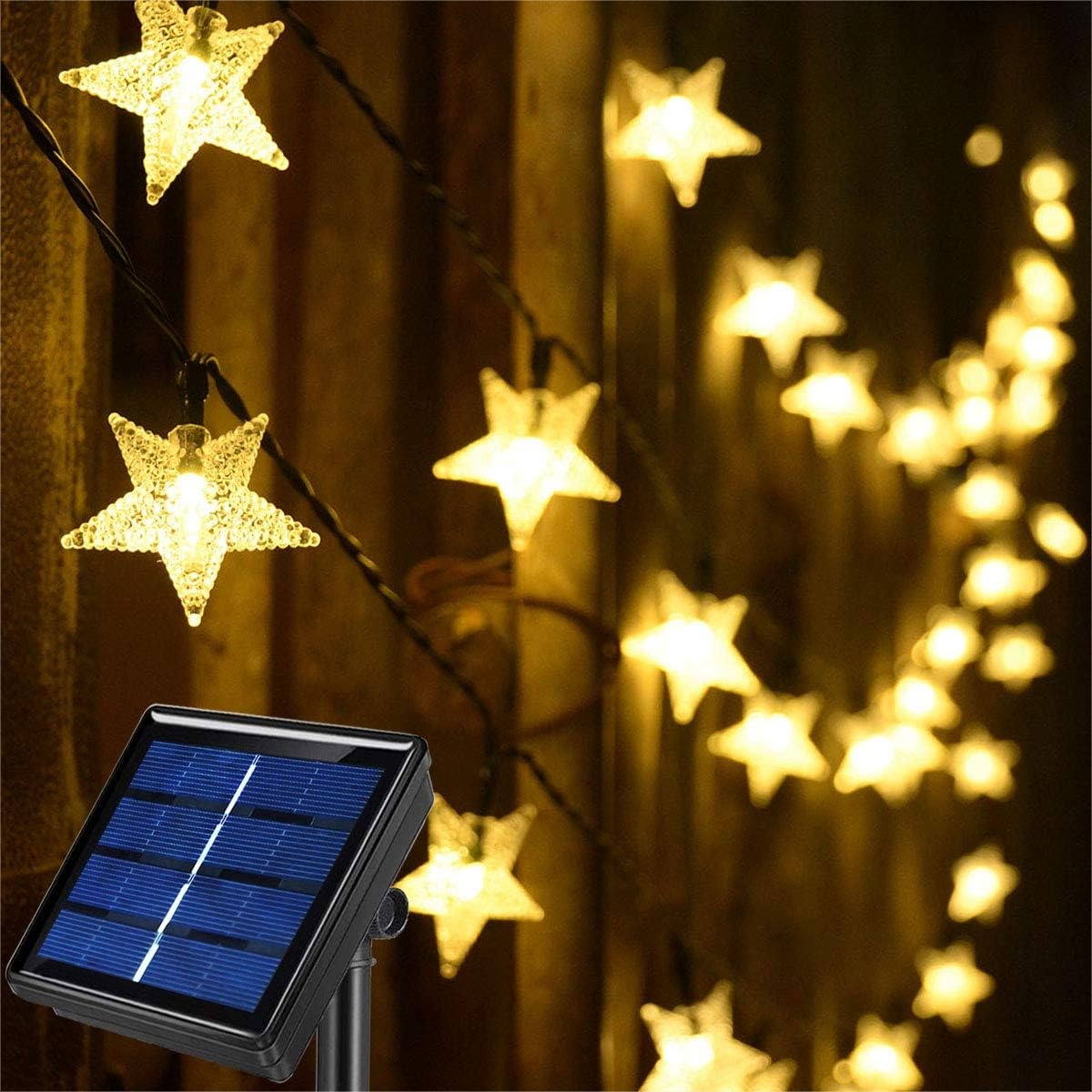 50ft 120 LED Solar Star Fairy  - Lighting Decoration Outdoor 리뷰 및 가격