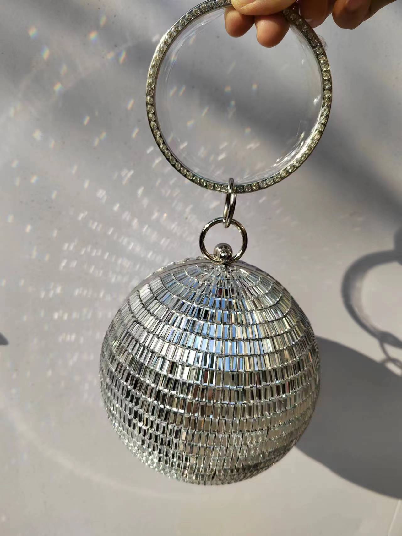 2025 High End Purse Silver Dis - Disco Ball Mirror 리뷰 및 가격